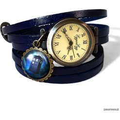 Zegarek skórzany Tardis - 0338. Zegarki damskie Pakamera. Za 120,00 zł.