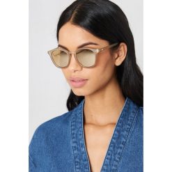 Le Specs Okulary przeciwsłoneczne Bandwagon - Grey. Szare okulary przeciwsłoneczne damskie aviatory Le Specs. W wyprzedaży za 170,07 zł.