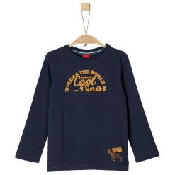 S.Oliver Koszulka Chłopięca Captain Dino 116 - 122 Ciemnoniebieski. Niebieskie t-shirty chłopięce marki S.Oliver. Za 59,00 zł.