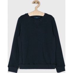 Guess Jeans - Bluza dziecięca 118-175 cm. Niebieskie bluzy chłopięce Guess Jeans, z aplikacjami, z elastanu, bez rękawów, bez kaptura. W wyprzedaży za 99,90 zł.