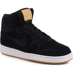 Buty NIKE - Ebernon Mid Prem AQ1771 004 Black/Club Gold/White. Czarne buty sportowe męskie Nike, ze skóry, bez zapięcia. W wyprzedaży za 309,00 zł.