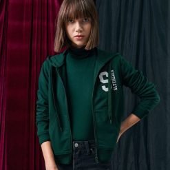 Bluza rozpinana Harry Potter - Khaki. Brązowe bluzy damskie Sinsay, s, bez wzorów, bez rękawów, bez kaptura. Za 69,99 zł.