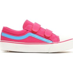 Fuksjowe Trampki Pretty Style. Szare buty dziewczęce sportowe Born2be, z materiału. Za 59,99 zł.