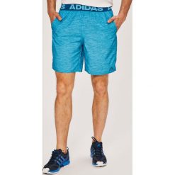 Adidas Performance - Szorty. Szare spodenki sportowe męskie adidas Performance, z materiału, sportowe. W wyprzedaży za 169,90 zł.
