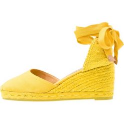 Czółenka: Castañer CARINA Czółenka sznurowane amarillo claro