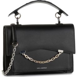 Torebka KARL LAGERFELD - 96KW3055 Black. Czarne torebki klasyczne damskie KARL LAGERFELD, bez wzorów, ze skóry, klasyczne, bez dodatków. W wyprzedaży za 1569,00 zł.