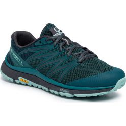 Buty MERRELL - Bare Access Xtr J99602 Dragonfly. Zielone buty sportowe damskie Merrell, bez wzorów, z tworzywa sztucznego, sportowe, do biegania. W wyprzedaży za 279,00 zł.