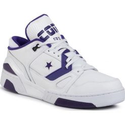 Sneakersy CONVERSE - Erx 260 Ox 165910C White/Court Purple/White. Białe sneakersy męskie Converse, na co dzień, bez wzorów, ze skóry, eleganckie, bez zapięcia. W wyprzedaży za 309,00 zł.
