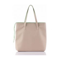 Shopper bag damskie: TORBA SHOPPER VERONA BEŻOWA LYLA