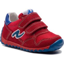 Sneakersy NATURINO - Sammy 0012013360.01.1H02 M Rosso/Azzurro. Czerwone trampki chłopięce Naturino, bez wzorów, ze skóry, na rzepy. W wyprzedaży za 209,00 zł.