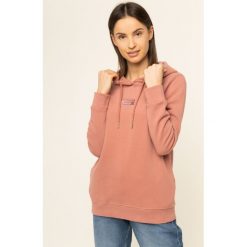 Bluza Superdry Raven Hood W2000030A. Różowe bluzy damskie Superdry, bez wzorów, z bawełny, bez rękawów, bez kaptura. W wyprzedaży za 199,00 zł.