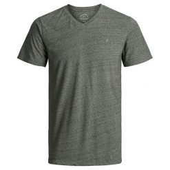 Jack&Jones Męski Jormarbles Ss Tee Crew Neck Slim Dust y Olive (rozmiar XXL). Zielone koszulki męskie Jack&Jones, xxl, bez wzorów, bez kołnierzyka, bez rękawów. W wyprzedaży za 44,00 zł.