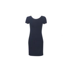 Sukienki krótkie Armani Exchange 6GYA90-YJX8Z-1595. Niebieskie sukienki damskie Armani Exchange, s, bez wzorów, bez kołnierzyka, z krótkim rękawem, krótkie, mini. Za 549,00 zł.