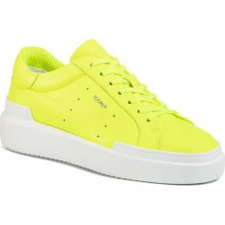 Sneakersy BOGNER - Hollywood 1E 201-3922 Neon Yellow 34. Żółte półbuty damskie Bogner, na co dzień, bez wzorów, ze skóry ekologicznej, bez obcasa, bez zapięcia. W wyprzedaży za 509,00 zł.