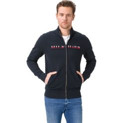 Tommy Hilfiger Bluza Niebieski. Niebieskie bluzy męskie TOMMY HILFIGER, s, z haftami, z bawełny, bez kołnierzyka, bez rękawów, bez kaptura. Za 566,95 zł.