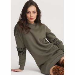 Ciemnozielona Bluza Originality. Zielone bluzy damskie marki other, l. Za 89,99 zł.