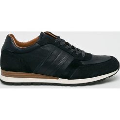 Tommy Hilfiger - Buty. Czarne buty skate męskie TOMMY HILFIGER, z materiału. Za 539,90 zł.