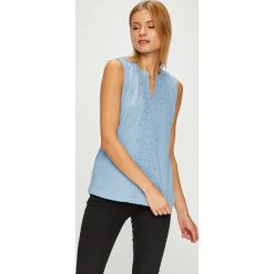 U.S. Polo - Top. Niebieskie bluzki damskie marki U.S. Polo, s, z bawełny, polo. W wyprzedaży za 179,90 zł.