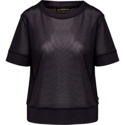 T-shirt GOLDBERGH MARRY. Czarne topy damskie Goldbergh, bez wzorów, z tkaniny, z okrągłym kołnierzem. Za 350,00 zł.