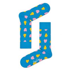Skarpety Happy Socks Fruits (FRU01-6000). Niebieskie skarpetki damskie marki Happy Socks, z bawełny. Za 29,99 zł.