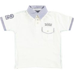 T-shirty chłopięce: Koszulka polo w kolorze białym
