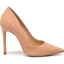 Szpilki SCHUTZ - S 02091 0001 0718 U Honey Beige. Brązowe półbuty damskie Schutz, bez wzorów, ze skóry ekologicznej, bez obcasa, na obcasie, bez zapięcia. Za 489,00 zł.
