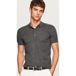 Sweter polo - Szary. Szare swetry klasyczne męskie Reserved, l, polo. W wyprzedaży za 39,99 zł.