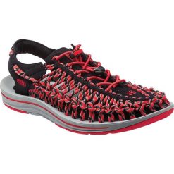Sandały męskie: Keen Sandały męskie UNEEK SLICE FADE Black/ Racing Red r. 44 (UNEEKSF-MN-BKRR)