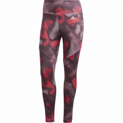 Adidas legginsy damskie 7/8 W D2M AOP, L różowe. Różowe spodnie damskie Adidas, s, z tkaniny. Za 196,00 zł.