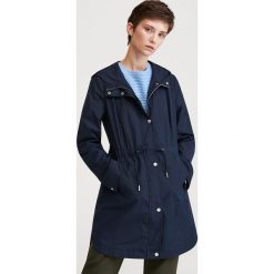 Kurtka parka - Granatowy. Niebieskie kurtki damskie Reserved, bez wzorów, bez kaptura. Za 179,99 zł.