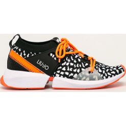 Liu Jo - Buty. Czarne buty sportowe damskie Liu Jo, bez wzorów, z gumy, sportowe. Za 559,90 zł.