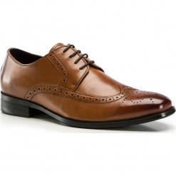 Buty męskie 84-M-800-5. Brązowe buty wizytowe męskie Wittchen, z syntetyku. Za 229,00 zł.