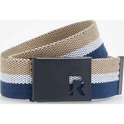 Pasek parciany - Granatowy. Niebieskie paski męskie Reserved, w paski. Za 29,99 zł.