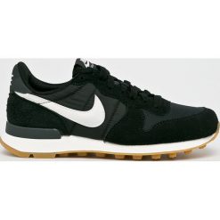 Nike Sportswear - Buty WMNS Internationalist. Czarne buty sportowe damskie Nike Sportswear, bez wzorów, ze skóry, sportowe. Za 379,90 zł.