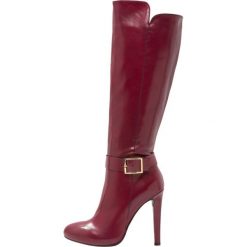 Buty zimowe damskie: Mai Piu Senza Kozaki na obcasie bordeaux