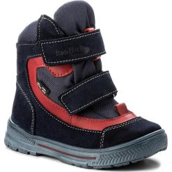 Buty zimowe chłopięce: Śniegowce RENBUT – 22-3171 Granat