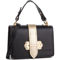 Torebka MONNARI - BAG4220-020 Black. Czarne torebki klasyczne damskie Monnari, bez wzorów, ze skóry ekologicznej, klasyczne, bez dodatków. W wyprzedaży za 159,00 zł.