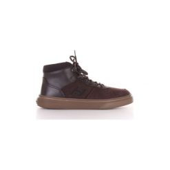 Buty Hogan HXM3650AM50JFJ. Szare trampki męskie Hogan, bez wzorów, bez zapięcia. Za 1008,06 zł.
