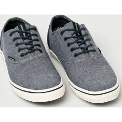 Jack & Jones - Buty. Niebieskie buty sportowe męskie Jack & Jones, z gumy, na sznurówki. W wyprzedaży za 139,90 zł.