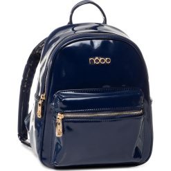 Plecak NOBO - NBAG-H2450-C013 Granatowy. Niebieskie plecaki damskie Nobo, bez wzorów, ze skóry ekologicznej, eleganckie. W wyprzedaży za 199,00 zł.