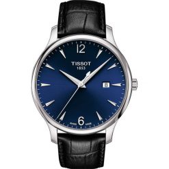 ZEGAREK TISSOT T-Classic T063.610.16.047.00. Szare, analogowe zegarki męskie TISSOT, srebrne. Za 1200,00 zł.