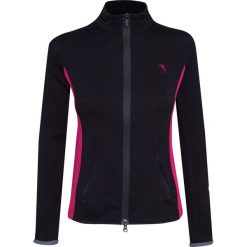 Sweter CHERVO. Czarne swetry damskie Chervo, bez wzorów, z bawełny, sportowe, bez rękawów. W wyprzedaży za 380,00 zł.