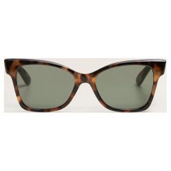 Mango - Okulary Joana. Czarne okulary przeciwsłoneczne damskie Mango. Za 69,90 zł.