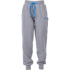 Chinosy chłopięce: Hi-tec Spodnie juniorskie Mili Jr Grey Melange/methyl Blue r. 134