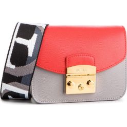 Torebka FURLA - Metropolis Brava 1008843 B BVO1 O02 Onice e/Kiss f/Gesso d. Szare listonoszki damskie Furla, bez wzorów, ze skóry, bez dodatków. W wyprzedaży za 679,00 zł.