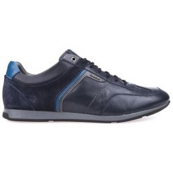 Geox Męskie Sportowe Trampki Clemet Navy u722fb-08522-c4002 (Rozmiar 45). Niebieskie buty sportowe męskie marki Geox. W wyprzedaży za 255,00 zł.