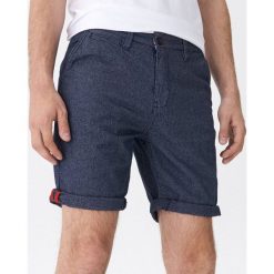 Szorty chino - Granatowy. Niebieskie spodenki i szorty męskie House, s, bez wzorów. Za 89,99 zł.