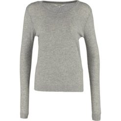 Zalando Essentials Sweter light grey melange. Szare swetry damskie Zalando Essentials, bez wzorów, z kaszmiru, bez rękawów, bez kaptura. Za 379,00 zł.