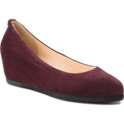 Półbuty HÖGL - 6-104202 Darkplum 8100. Fioletowe creepersy damskie HÖGL, ze skóry, na koturnie. Za 519,00 zł.