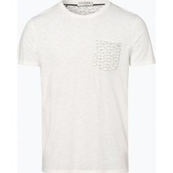 Selected - T-shirt męski – Slhkristian, czarny. Czarne t-shirty męskie marki Selected, m, bez wzorów, bez kołnierzyka. Za 89,95 zł.